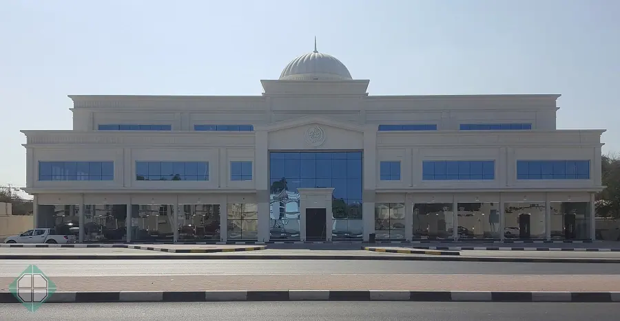 Curtain wall and aluminium facade project by Al Mukhattat 5