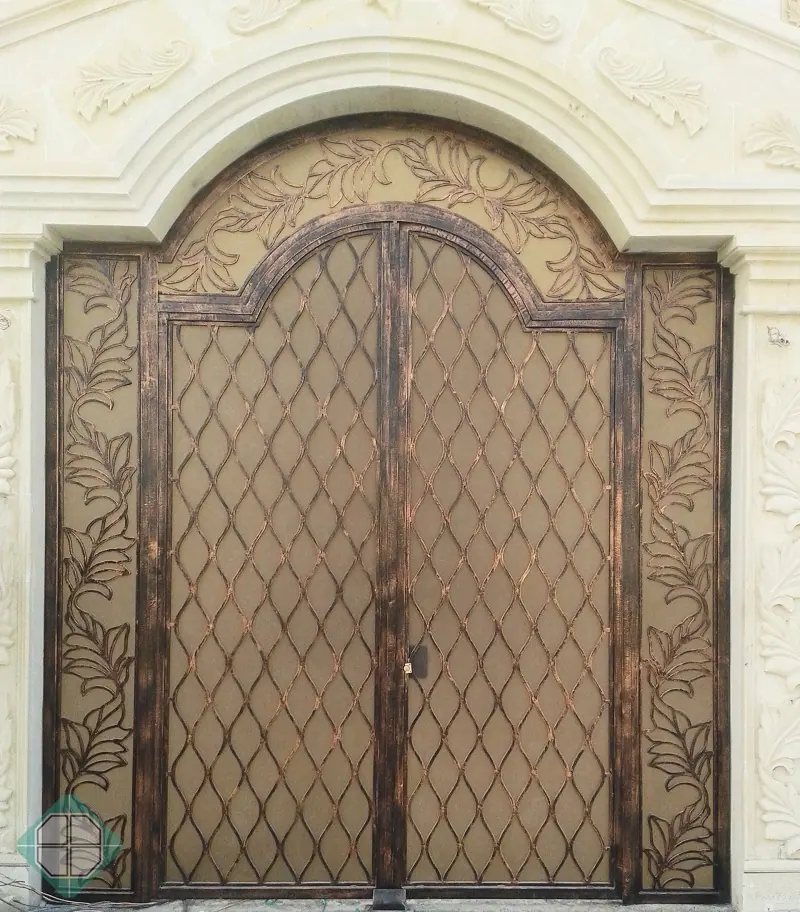 Custom aluminium glass or metal door fabrication 13