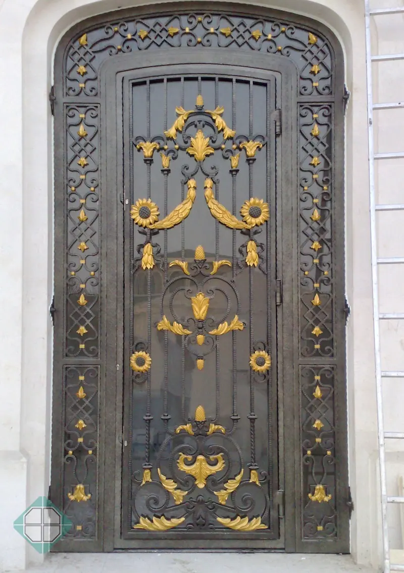 Custom aluminium glass or metal door fabrication 17