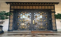 Custom aluminium glass or metal door fabrication 1