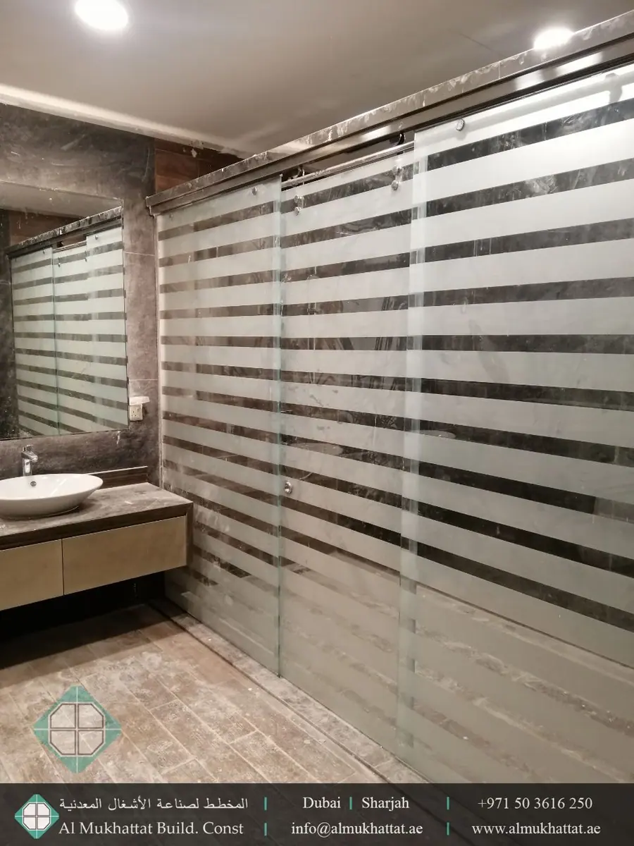 Custom glass shower enclosure and bathroom glass solution 4