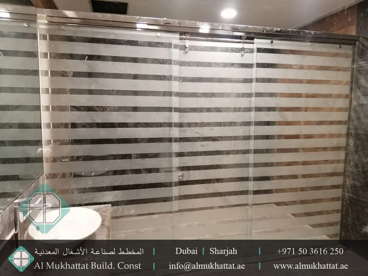 Custom glass shower enclosure and bathroom glass solution 6