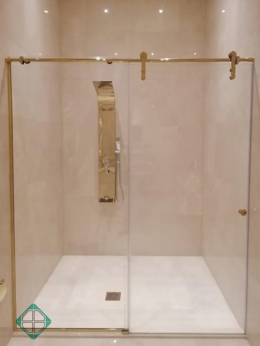 Custom glass shower enclosure and bathroom glass solution 7