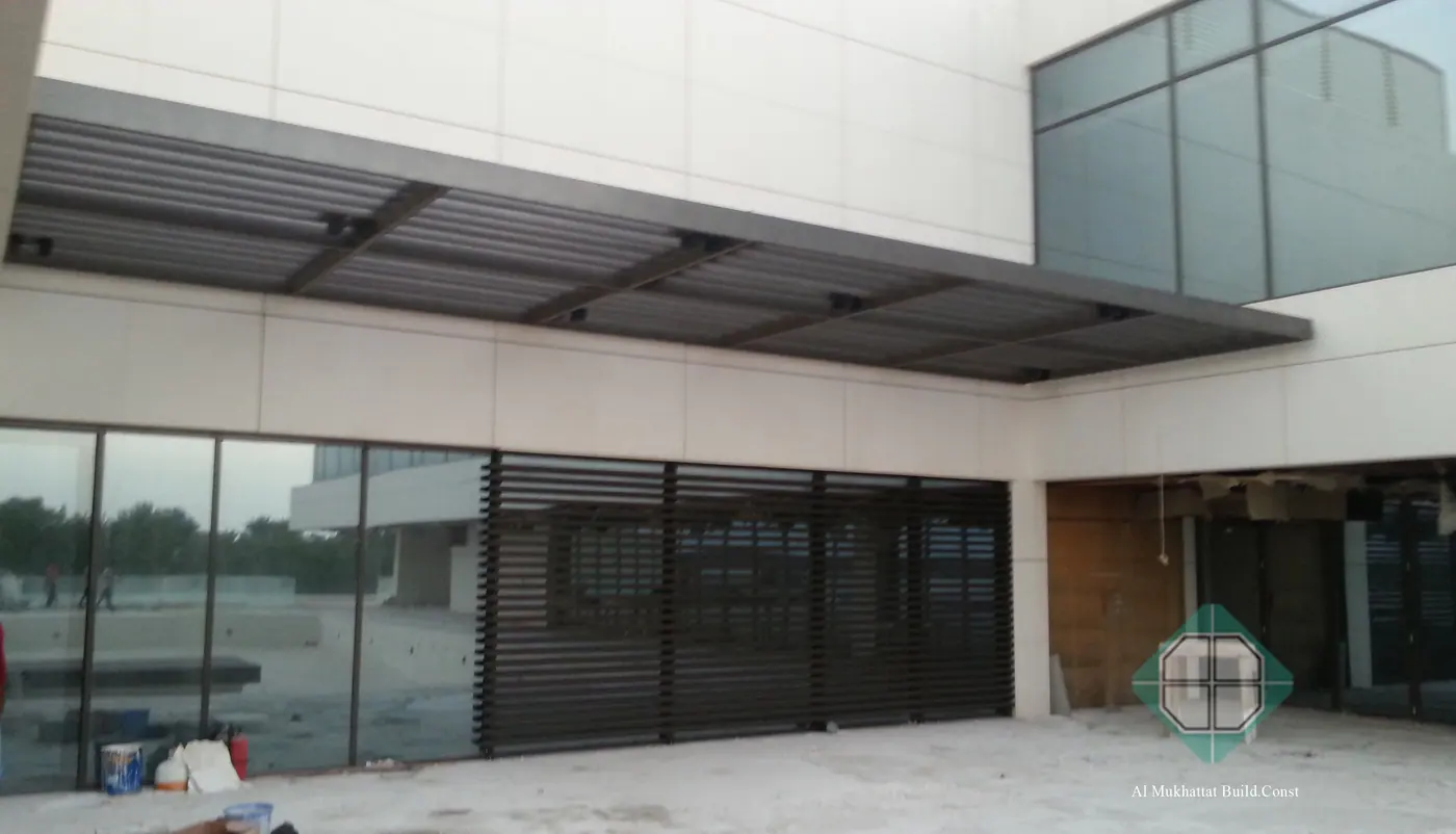 Aluminium pergola and outdoor architectural shade work 11