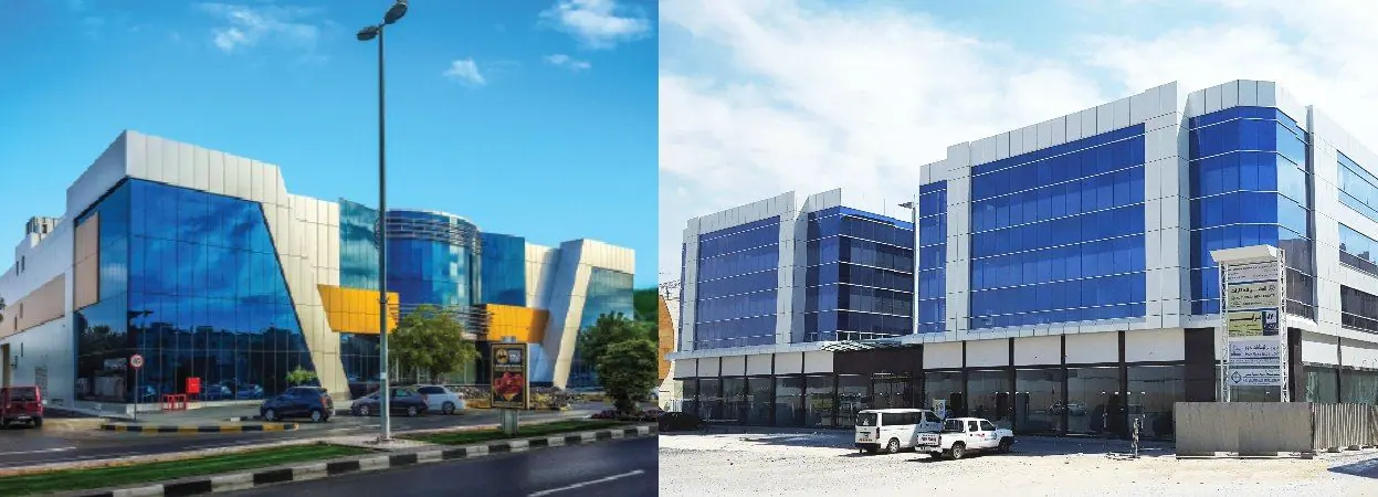 Al Mukhattat facade project in the UAE