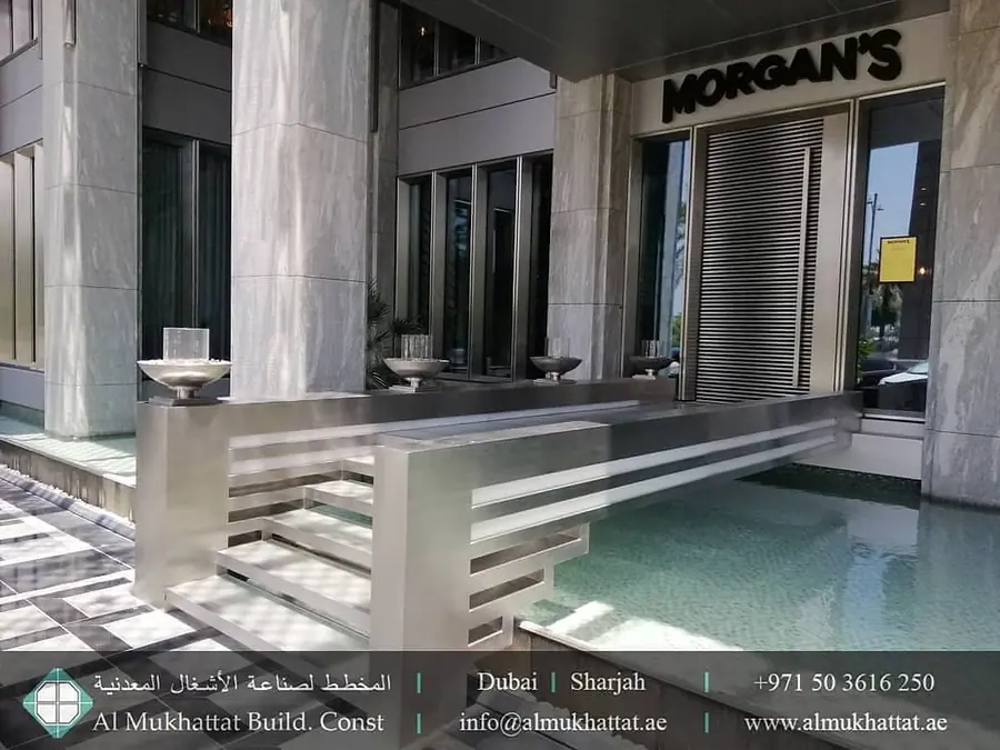 Spider glazing and frameless glass system detail 9